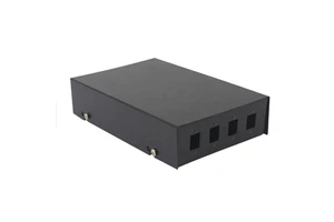 Bolein Small Scale SC 4 Ports and LC 8 Ports FTTH Optic Fiber Cable Patch Panel Mini 1U UPC Fixed ODF Terminal Box