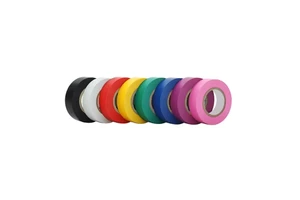 High-quality PVC Electrical Insulation Tape, Polypropylene Film Backing, Heat and Weather Resistance, ROHS Certification