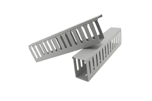 Customizable PVC Network Cable Trunking Clear Cover White Electrical Cable Tray OEM