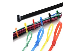 Factory Supply Heavy Duty Plastic Nylon Cable Ties Free Sample Cable Tie