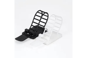 Elehk Adjustable Electrical Cable Clamps Clips Nylon 66 Cable Clamp Cable Clips Cord Organizer