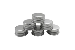 18mm 20mm 28mm 38mm 63mm 89mm Aluminium Screw Cap For Glass Bottles Custom Logo Bottle Cap