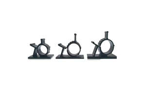 Adjustable Cable Tie Mounts Fixing Cable Clips Self-Adhesive Cable Holder Wire Organizer Cable Tie Mounting Base Cable Clamp