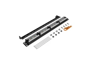 Factory Price 24 Ports 1u Cat6 Network Utp Patch Panel
