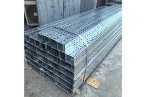 Fire Resistant Perforated Cable Tray Perforated Type Cable Tray With Accessories