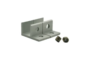 Single Structure Easy Installation Wall Mount Board Acrylic Clip Aluminum Alloy Glass Holder Bracket Drilling Metal Fabrication