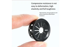 Jiaf Orb Buckle Type Plastic Cable End Caps Cable Cover Nylon Plastic Orb Protective Coil Electrical Bushing Cover