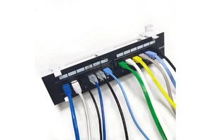 Factory support OEM ODM logo 1 U patch panel 8 24 port patch panel