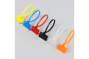 Multi-function High Quality Nylon Cable Ties Cable Mark Tie Cable Ties Reusable