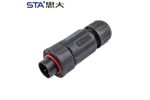 ALTW Equivalent IP68 Waterproof Connector Threaded Male Female Straight Field Wireable Aviation Plug 2 3 4 5 6 7 8 10 12 Pin