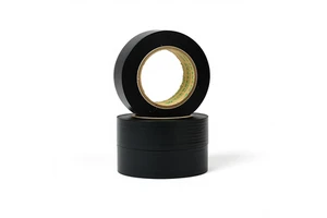 0.18mm Black PVC Electrical Insulating Tape Pressure Sensitive Acrylic Single Sided Waterproof Industrial Carton Sealing