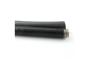 Smooth Liquid Tight Pvc Coated Flexible Metal Cable Flex Pipe with Cotton Thread Inside Underground Wiring Conduit