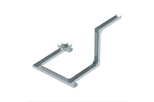 Vich 100mm Steel Cable Tray Free Samples Long Span Galvanised Cable Hold Clamp Ties Flexible Aluminium Ladder Wire Mesh Ladder