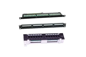 Patch Panel CAT3 CAT5E CAT6 CAT6A CAT7 CAT8 6/8/12/24/48/