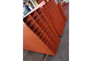 Orange Copper Cable Tray With Different Types for Cables and Wires Installation