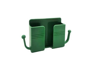 Plastic Jewelry Box Mobile Phone Charging Base Bracket Wall Mounted Adhesive Remote Control Holder Storage Box Living Single