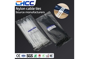 Wholesale Factory Sale Durable Self-Locking Nylon Cable Ties Zip Tie for Cable Wraps and Straps Home Office 100pcs/bag