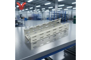 HUAPENG High-rise Building Perforated Cable Tray Powder Coating Treatment Heat Dissipation Ventilation Cable Tray