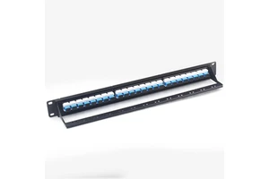 Hot Sale SC LC Patch Panel 24 Port Metal Patch Panel Data Transmission SC LC Fiber Optic Patch Panel