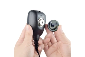 Dashboard Handheld CB Radio Mic Speaker Mount Bracket,Vehicle Holder with 3M Adhesive Back