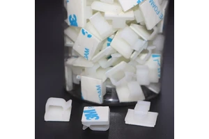 100 Cans of Hot-Selling Self-Adhesive Cable Organizers WCL-4 Cable Management Clips Home and Office Cable Fasteners