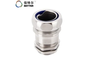 High Quality Stainless Steel Cable Flexible Conduit with Lock DSSH R3/4 G3/4 with Outer Diameter From 13-18mm Connector