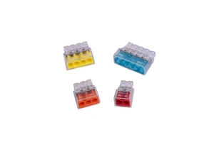 Push Cable Connectors PC Material CUL Certified 600V for Building & Lighting Applications