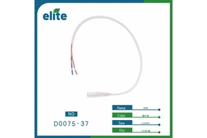 500mm Length Wire Connector Cable Assembly for Auto Electrical Applications Single Core PVC Stranded Conductor Pvc Insulation