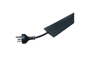 Cheap Price Flexible Rubber Cord Wire Protector Outdoor Floor 1 Channel Cable Tray
