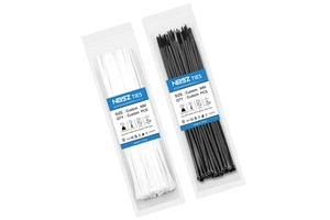 Custom Size Color Nylon Cable Ties Strong Self-Locking Zip Ties for Cables Simple Design DIY