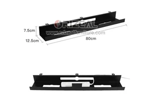 Iron Office Desk Cable Tray For Under HAD Desk