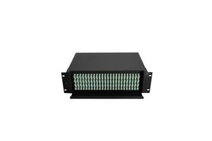 For Fully Equipped 96-Core Optical Patch Panel 96-Port 4U Broadcast Cable TV Splicing G652D SC/APC Fiber Optic Equipment