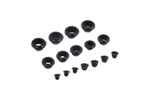Customized Durable Multi-size Round Waterproof Dustproof Electric Cable Wire Management Hole Cover Silicone Rubber Grommet