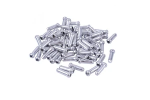 100pcs Aluminum Bicycle Brake Shifter Cable End Caps for MTB Derailleur