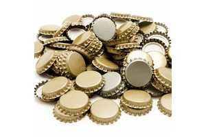 In Stock Gold Silver 26 Mm Soda Metal Crown Caps Beer Bottle Caps 26mm Crown Cap