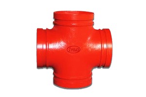 Good Price 1nuo Pipe Fittings Cross Equal and Reducing Grooved Cross