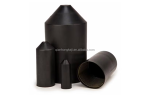 Durable Heat Shrink End Caps for Cable and Wire Repair Insulation and Protection