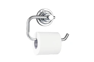 Custom Logo Wall Mounted Suction Self Adhesive Holder Hotel Home Apartment Toilet Bathroom Kitchen Paper Towel Holder 2025