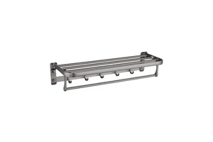 Wall-Mounted Aluminum Space-Themed Bath Hardware Set Includes Space-themed Towel Rack Bathroom Shelves Towel Holder