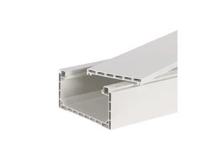 Polymer Alloy Cable Tray Fire-Resistant Anti-Corrosion PVC Wire Trunking for Indoor Electrical Wiring Pvc Square Cable Tray