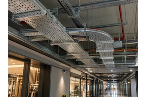 Zhuo Ye Lightweight Stainless Cable Tray Villa Construction Electrical Cable Duct
