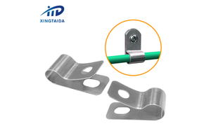 Stainless Steel R Type Cable Clip 7R Cable Organizer Clip Wire Clips 7mm Plastic Nylon Cable Clamp