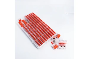 Fast Wire Cable Connectors 75 Pieces Flame Retardant Wire Terminal Electrical Cable Connector