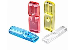 PVC Straight Terminal Sleeve Cold Press Protective Sleeve Wire Connector Moisture/Dust Resistance -20C +105C Operating Temp