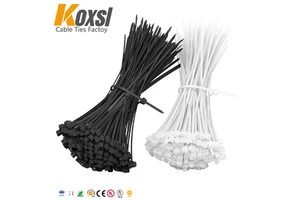Strong Tensile Plastic Cable Ties Home Office Wire Organizer