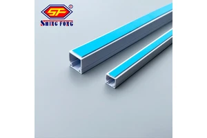 Indoor Cable Goulotte Electric Wiring PVC Cable Goulotte Rectangular Square Plastic Conduit PVC Trunking