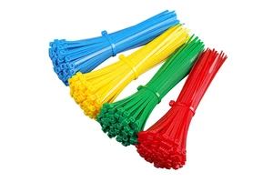 Multi-color Self-locking Nylon Cable Ties Pa66 2.5 * 150mm Industrial Wire Management Electrical Cable Organizer