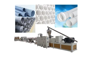 Electric Conduit PVC UPVC Drain Sewer Water Gas Manufacturing Bend Tube Pipe Making Machine