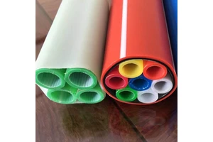 OEM Custom HDPE High Pressure Conduit for Community Internet Fiber Optic Cable Underground Installation Micro Duct Bundle Tube