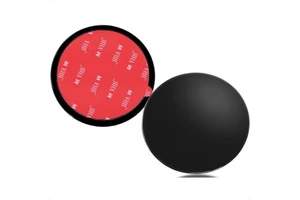 80mm Car Dashboard Adhesive Dashboard for GPS Mount Anti-Slip Mobile Phone Holder with Suction Cup for Disc Pad Brackets